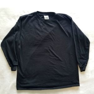 Delta Apparel Boys Long Sleeve Tee Size M